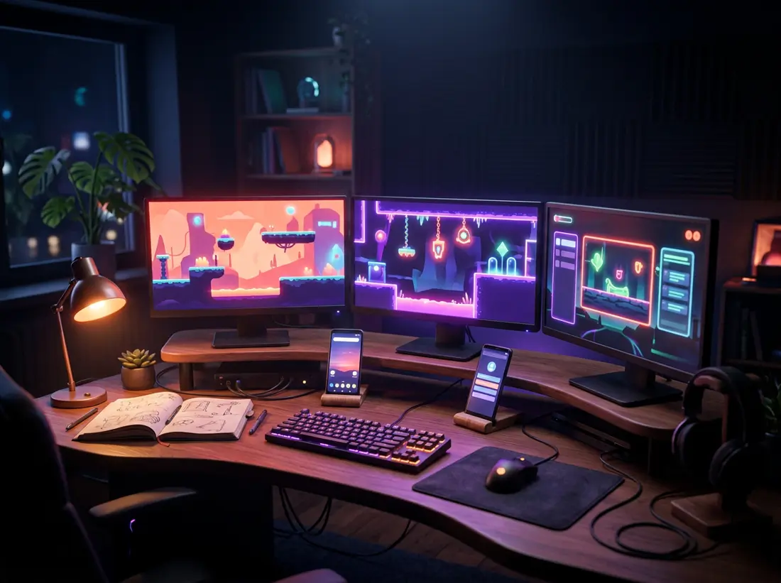 The NOVA SPV 2026 studio workspace